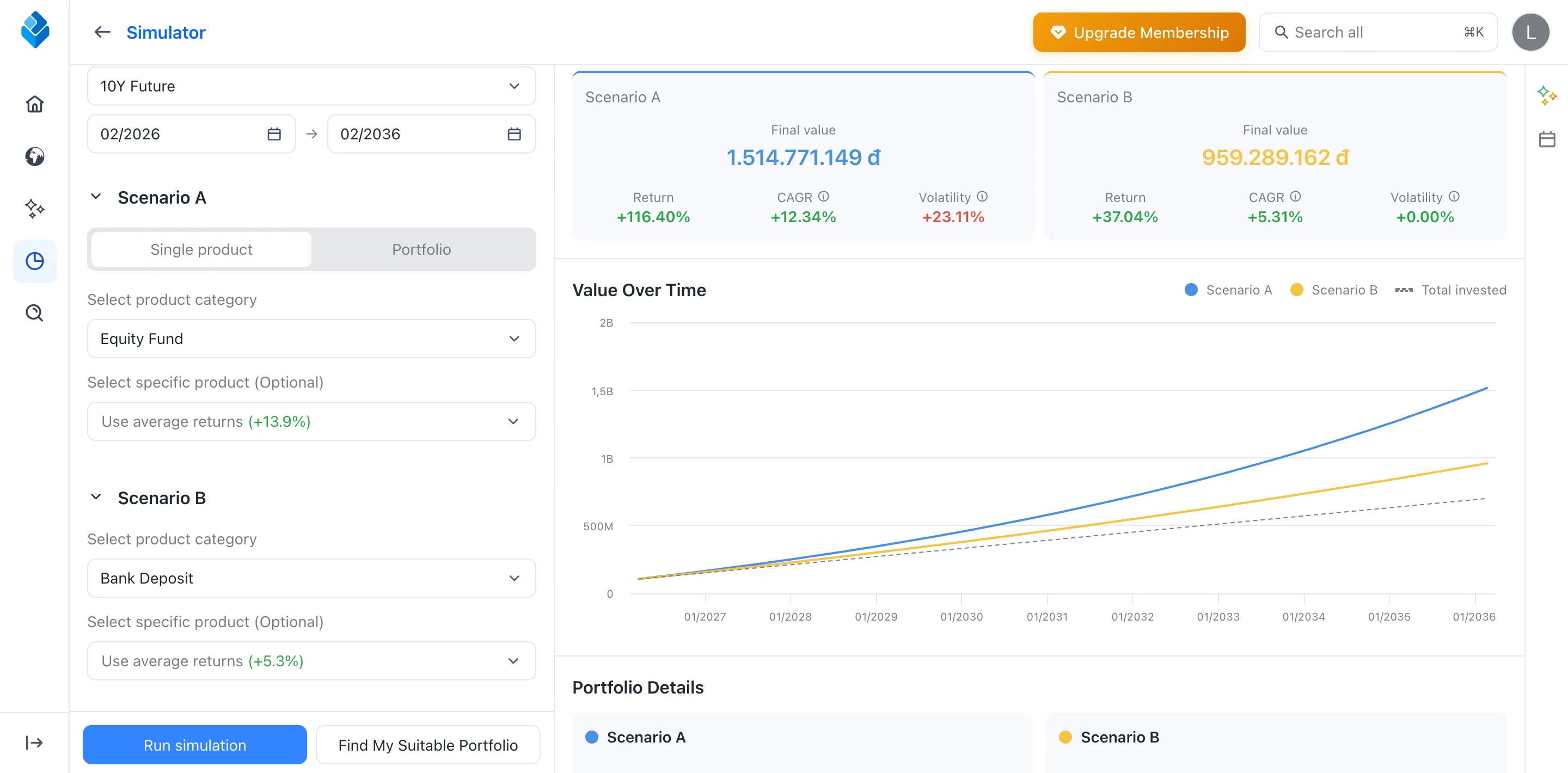 Investment Simulator