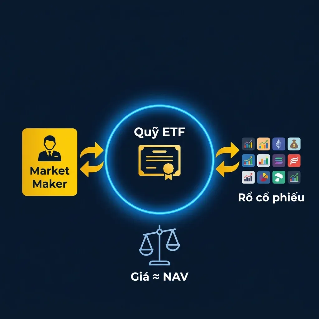 Cơ chế nhà tạo lập thị trường và ETF
