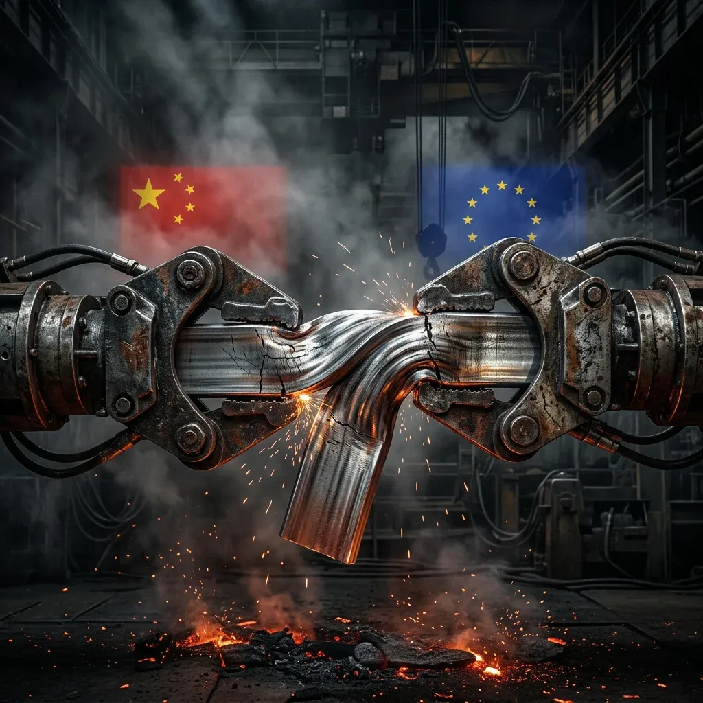 Ẩn dụ hai gọng kìm: thép Trung Quốc và CBAM EU siết chặt tôn mạ Việt