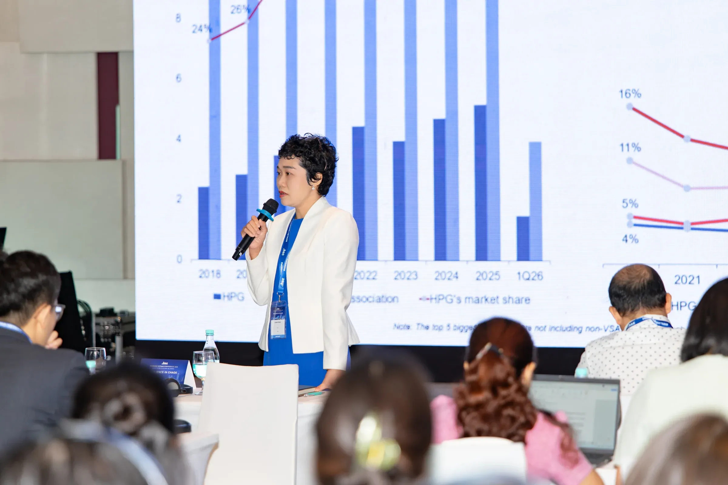 Khung cảnh đại hội cổ đông của Hòa Phát