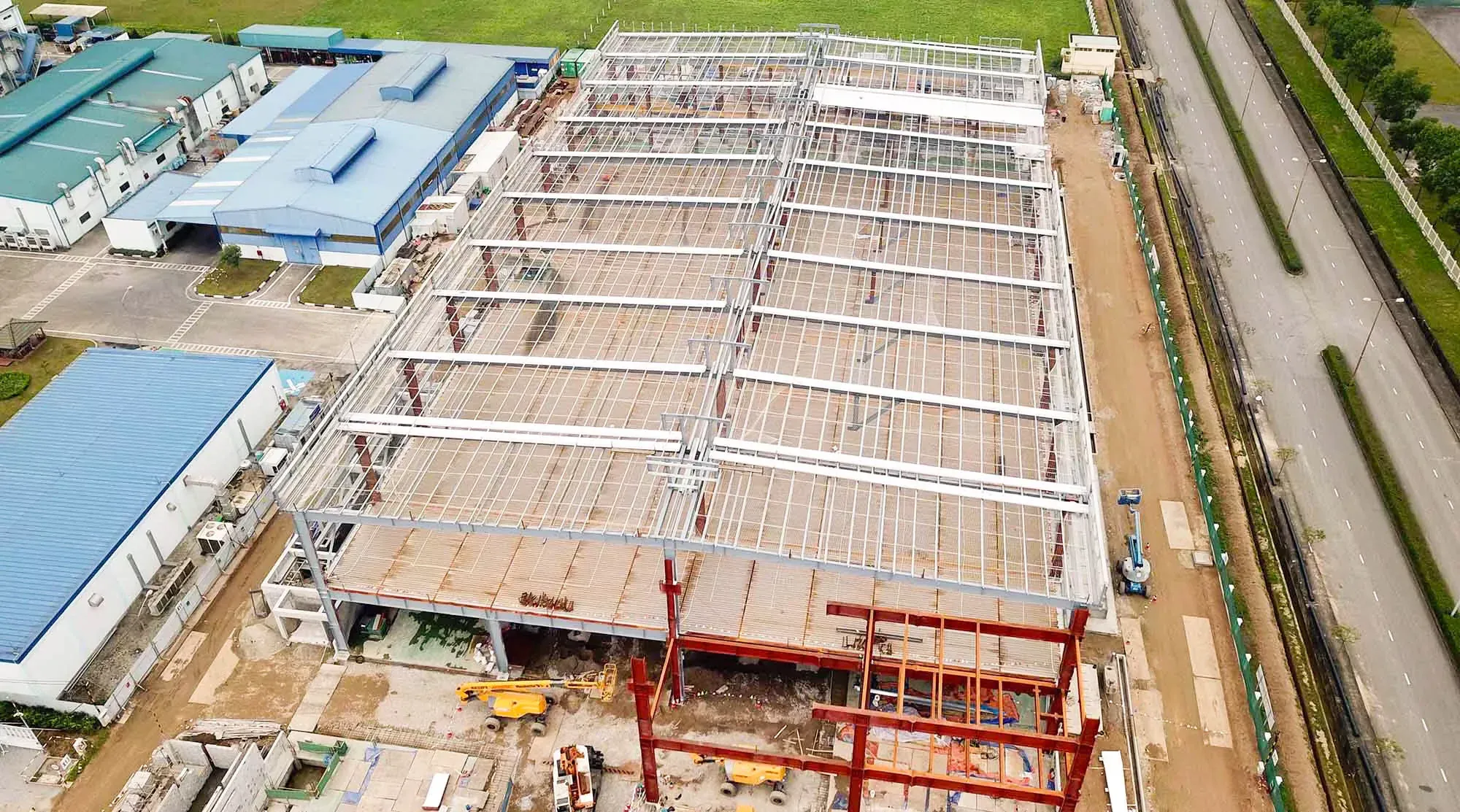 Khu nhà xưởng cho thấy bài toán công suất và đầu tư sản xuất