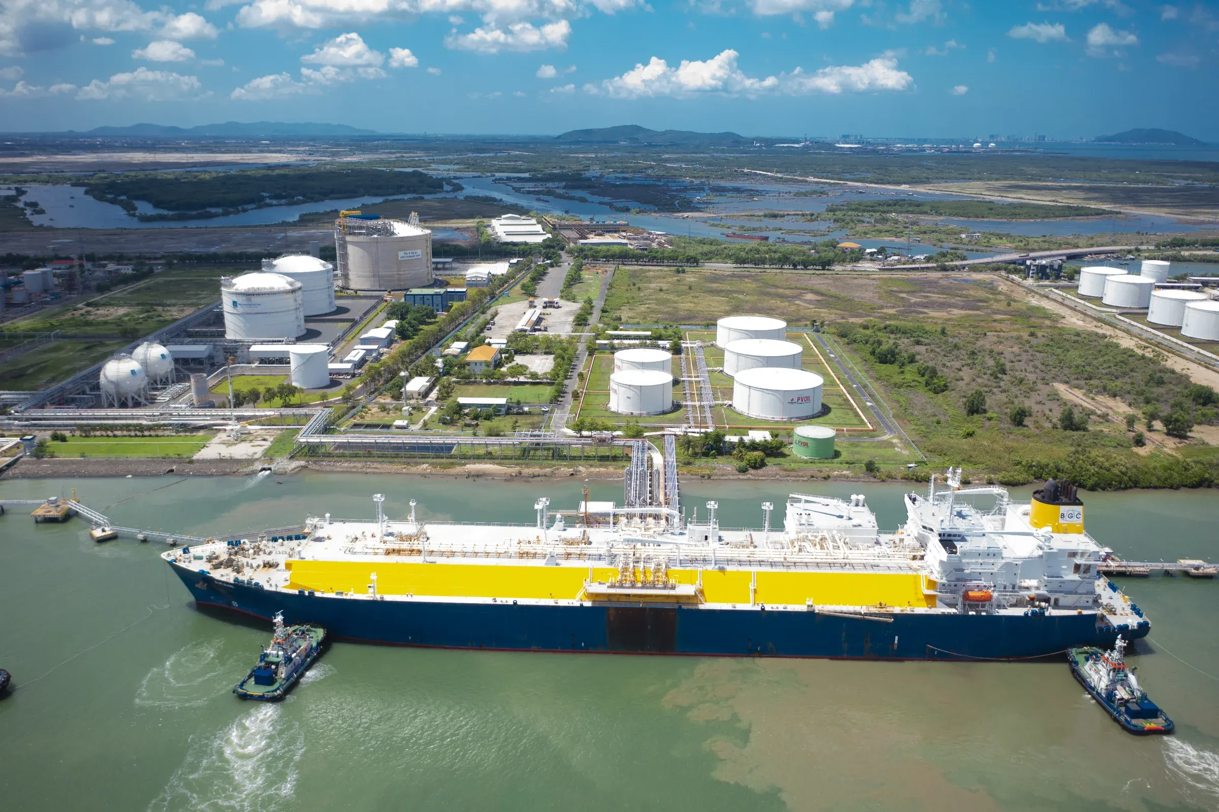 Terminal LNG của PV GAS, khâu thượng nguồn hưởng lợi trực tiếp từ Brent cao