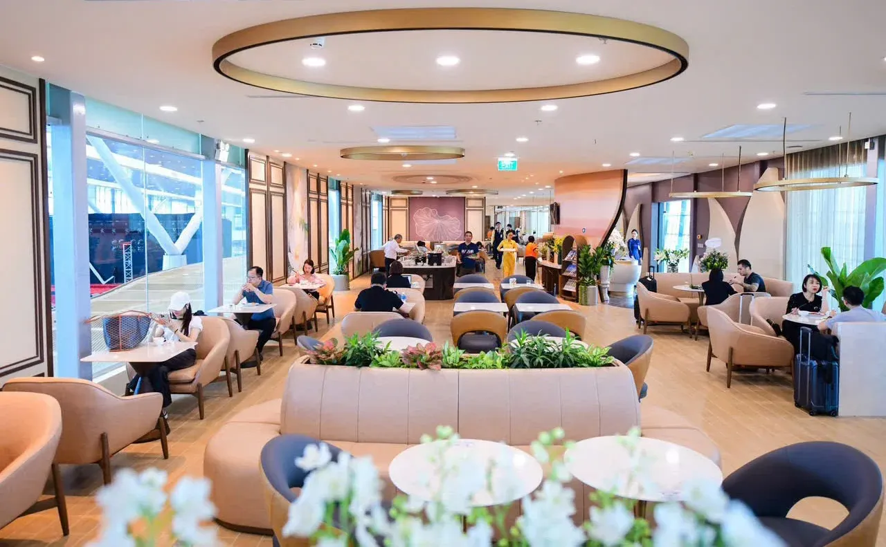 Không gian phòng chờ thương gia của SASCO