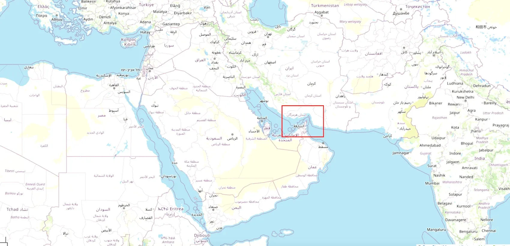 Eo biển Hormuz và vị trí chiến lược cảng Fujairah UAE
