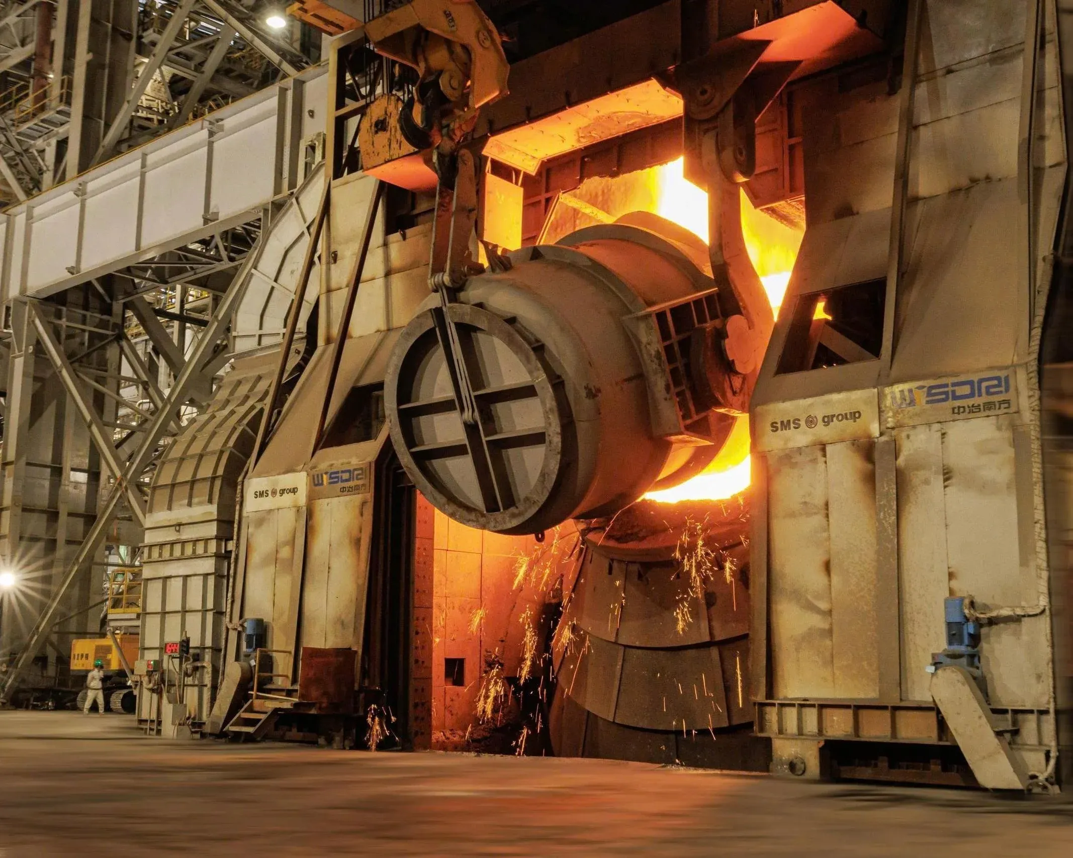 Dây chuyền sản xuất thép của Hòa Phát