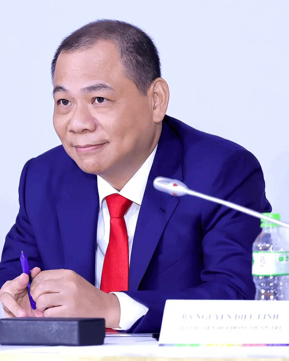 Ông Phạm Nhật Vượng tại một sự kiện doanh nghiệp