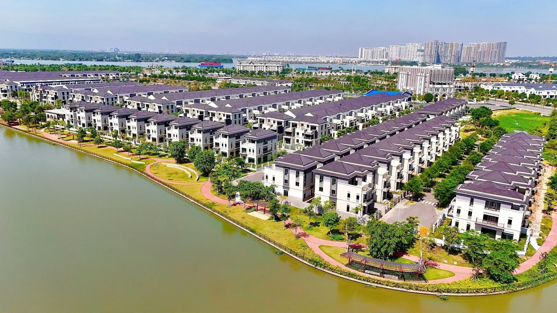 Dự án Aqua City của Novaland nhìn từ trên cao