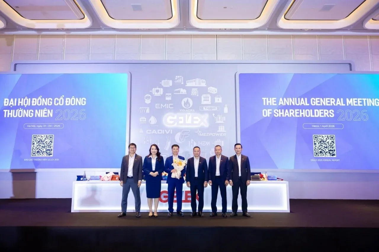 ĐHĐCĐ GELEX 2026 với ban lãnh đạo và cổ đông