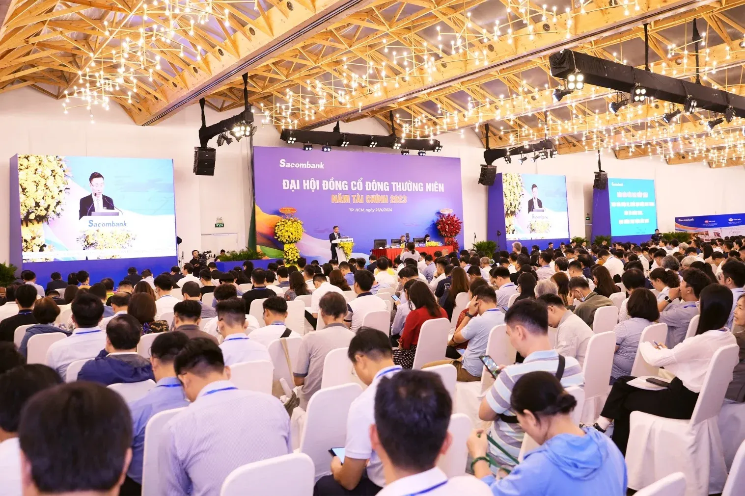 ĐHĐCĐ Sacombank 2026: Thông qua kế hoạch và nhân sự mới