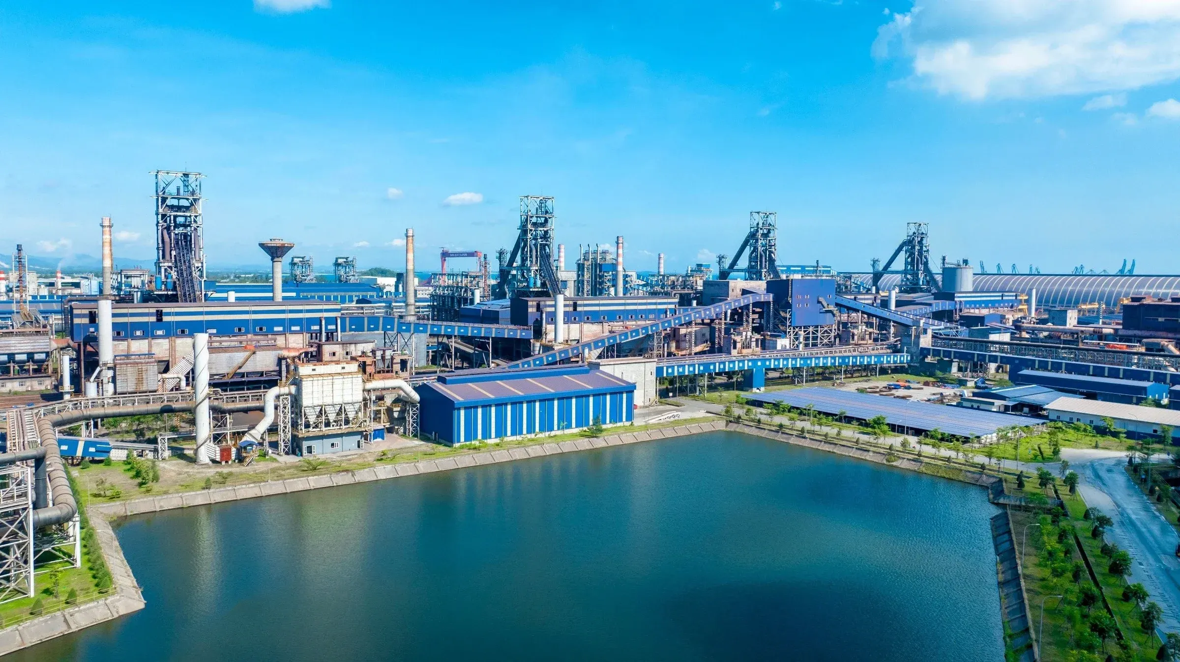 Nhà máy thép Hòa Phát Dung Quất, dự án CAPEX lớn vừa đi vào hoạt động