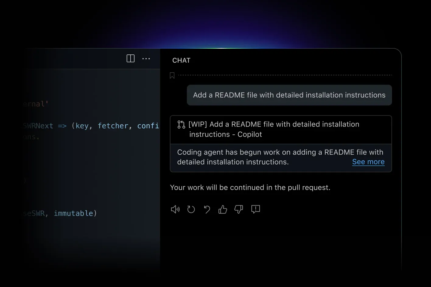 GitHub Copilot minh họa AI hỗ trợ lập trình