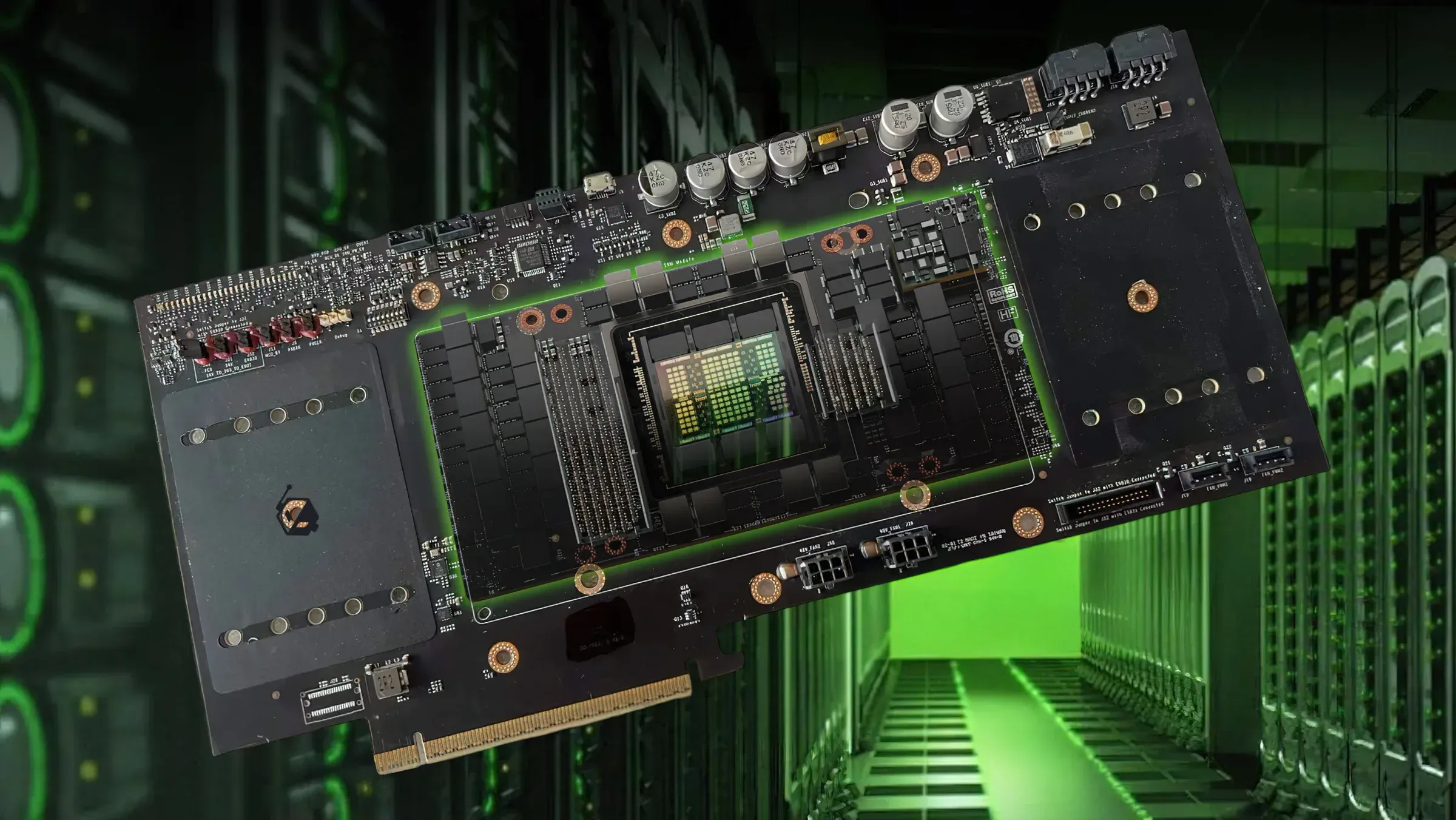 Chip GPU NVIDIA trong trung tâm dữ liệu