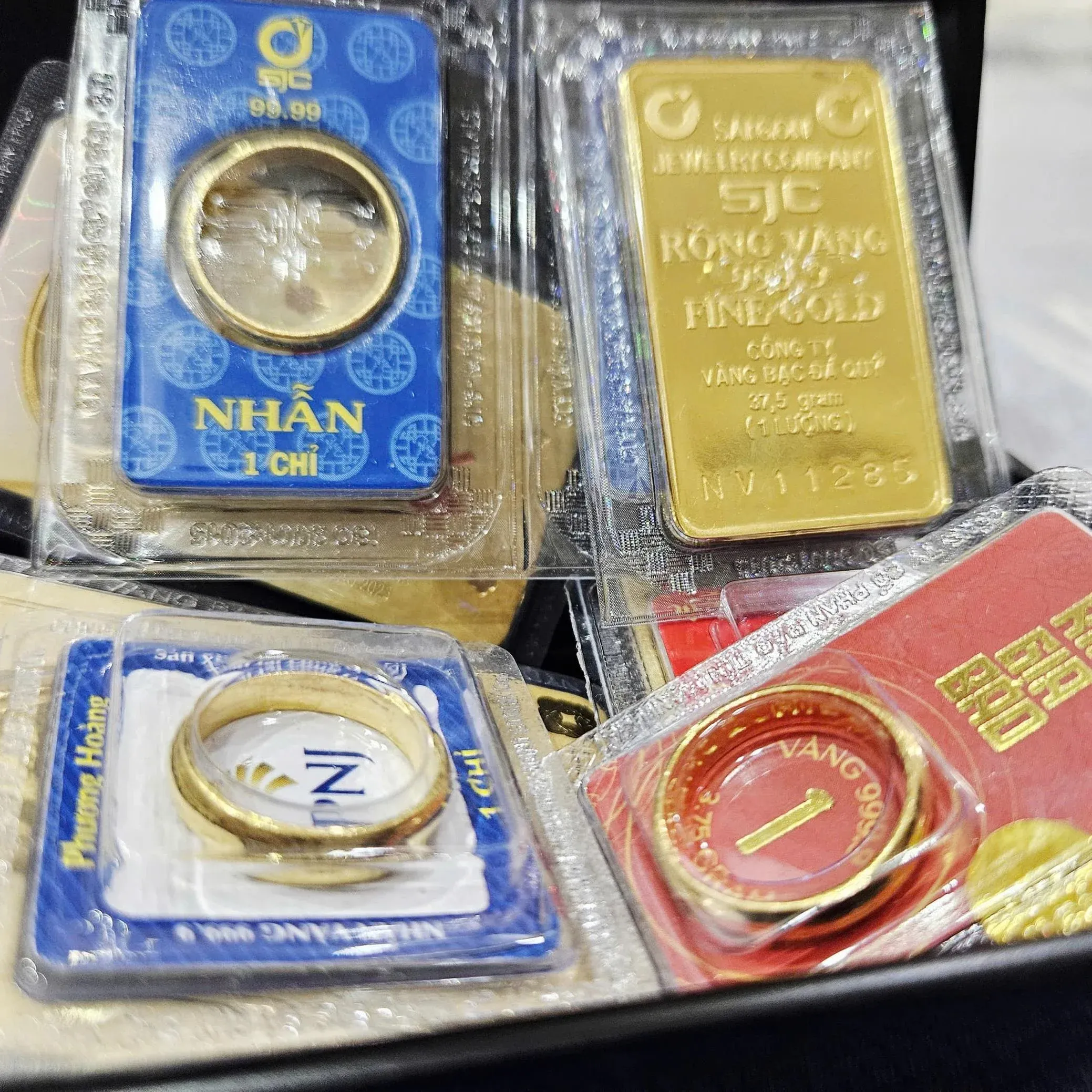 Nhẫn vàng SJC 99,99%