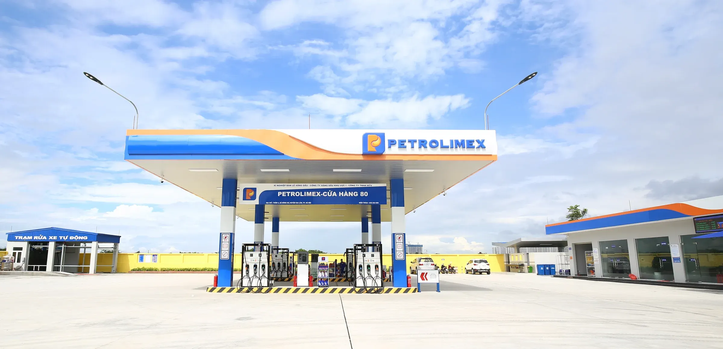 Cây xăng Petrolimex tại Việt Nam, biển giá E5 RON92 và dầu diesel
