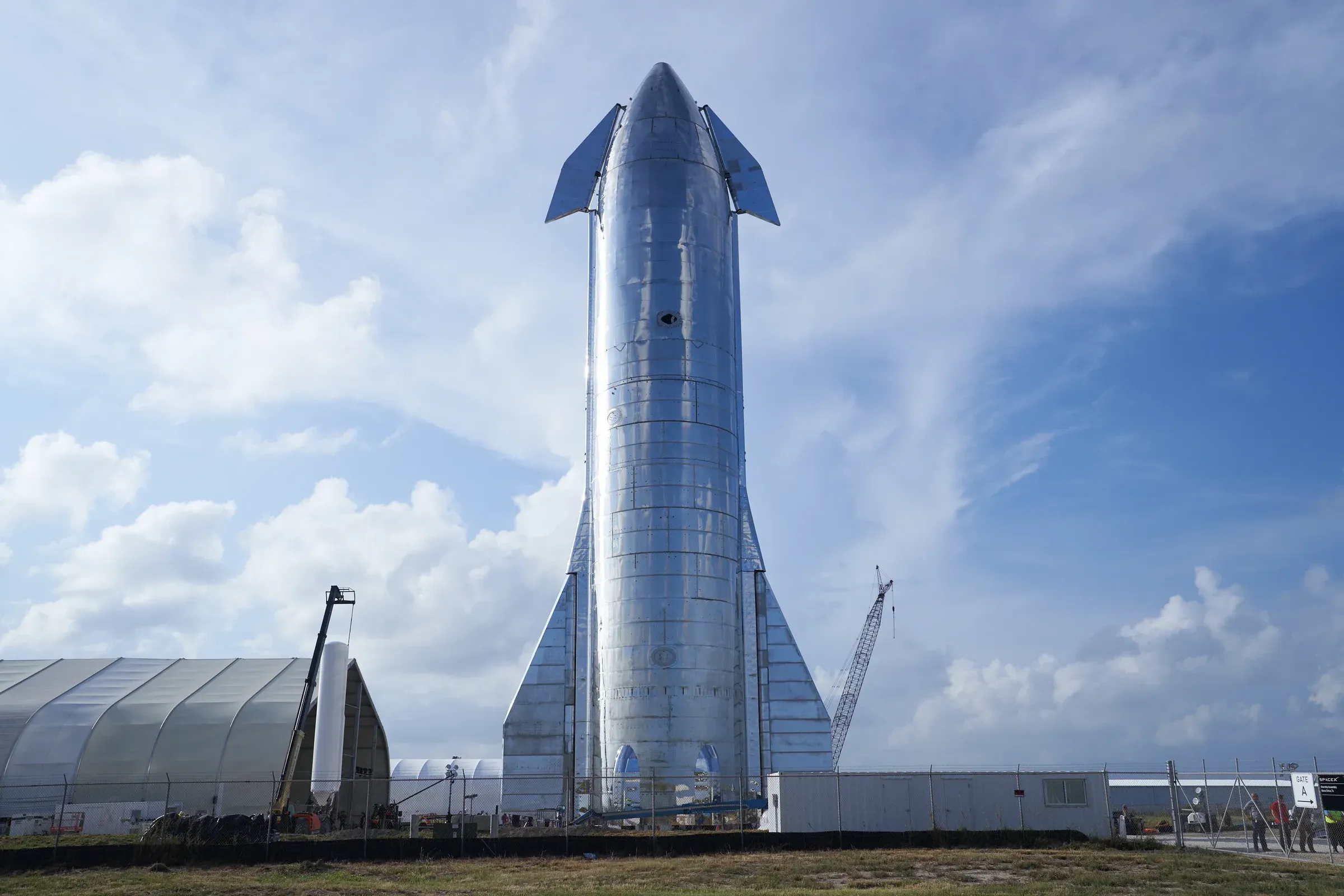 Starship tại cơ sở thử nghiệm
