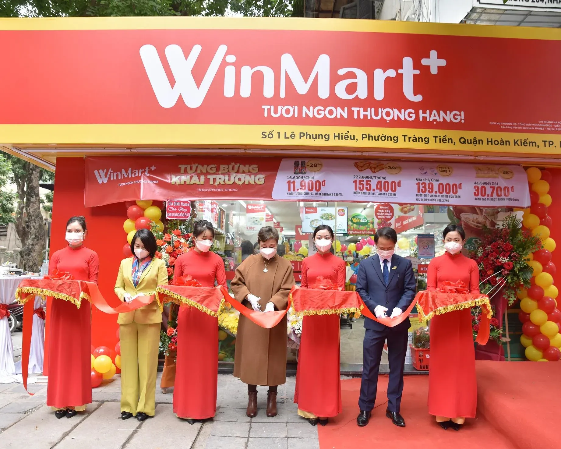 Cửa hàng WinMart+ khai trương tại nội thành