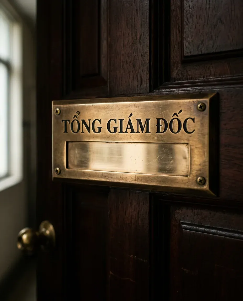 Ghế tổng giám đốc bỏ ngỏ